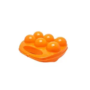 Multicolor 6-Egg Storage Tray, Hard Plastic Refrigerator Container, Random Colour Kitchen Organizer, 1 Set