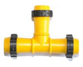 Tee Connector, 40 mm Lock, Random Colour, Pack of 1