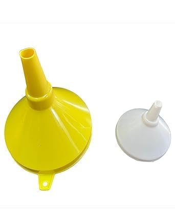 Plastic Funnel, Multipurpose for Grains, Oil, Liquids, Random Colour, Pack of 1