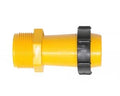 40 mm MTA to 40 mm Lock Adaptor, PVC Pipe Fitting Connector for Rain Hose, Pack of 1