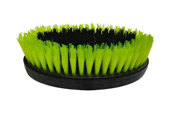 Cloth Washing Brush, Horsehair Material, Brown, Wooden Handle, Stain Remover, Pack of 3