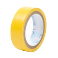 Insulation Tape Premium Electrical Tape - Yellow, 17mm Weather Proof, Moisture & Fire Resistant, Excellent Elasticity, Durable, Good Grip and Strong Adhesion (Pack of 5)
