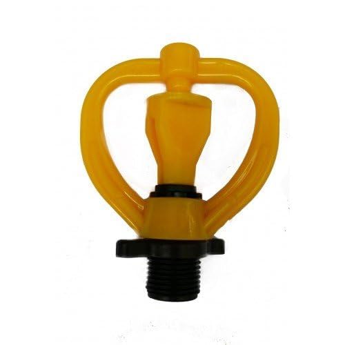 Butterfly Sprinkler for Garden, Irrigation, Lawn, Agriculture, Plastic, Black, Male Thread, Manual, 1 Piece