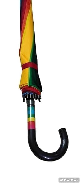 Rainbow Umbrella, Colorful pack of 1