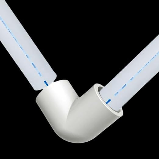 UPVC Elbow, 1/2 Inch, Pack of 12 Pieces