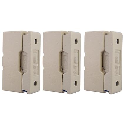 32 AMP Kit-kat Fuse, Porcelain Brass, Pack of 3
