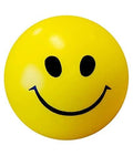 Stress Reliever Smiley Ball, Yellow Emoji Happy Smiley Face Squeeze Ball Perfect for Stress Relief, Hand Exercise, Playing (Yellow) Pack of 1