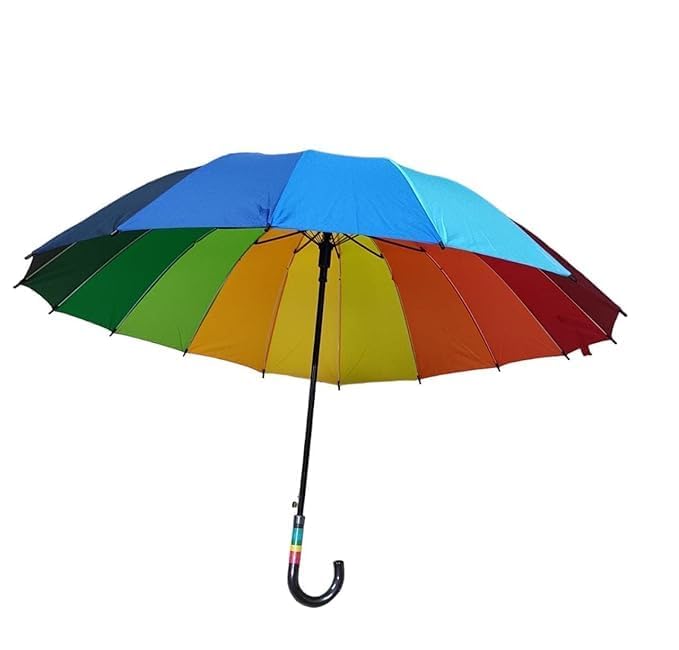 Rainbow Umbrella, Colorful pack of 1