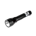 Rechargeable LED Flashlight Torch, 500 Lumens, Aluminium Alloy, Black, Mini Keychain, Water Resistant, USB Charging, 7x7x7 cm