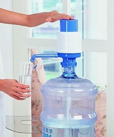 Water Dispenser Pump | Manual Water Dispenser for 20 Litre Bottle | Hand Press Manual Water Pump for Home,School,Office,Kitchen Mineral Water-Bottle,can 20-25 L