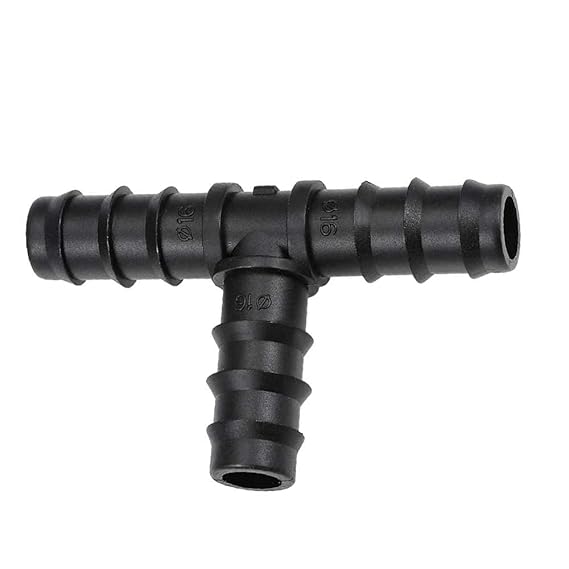 20mm Tee Connector (Pack of 10) Drip Irrigation 20mm Online Pipe Tee Connector (Pack of 10) Drip Irrigation Accessories (5)