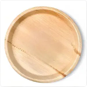 Arecanut Leaf Plates - 12" (Pack of 25)