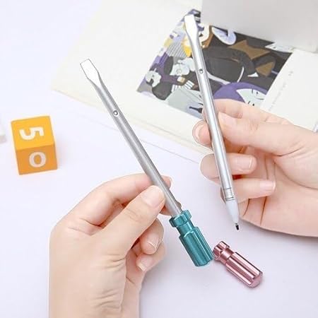 Plastic Tool Shaped Gel Pen, Screwdriver Design, Pack of 1
