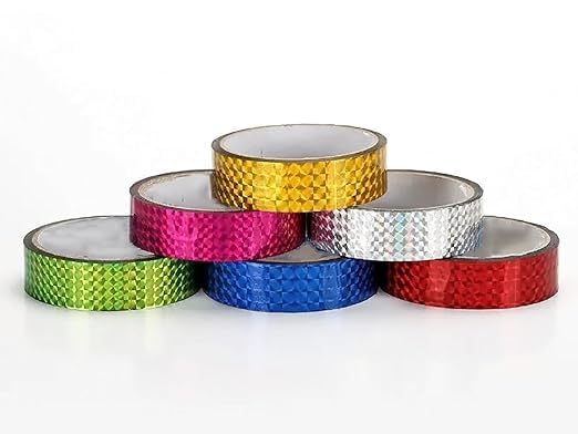 Glitter Multicolor TAPE (PACK OF 4)