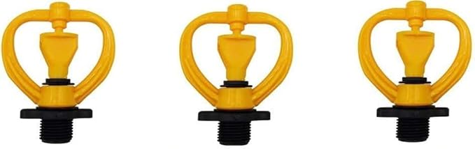 Butterfly Sprinkler for Garden, Irrigation, Lawn, Agriculture, Plastic, Black, Male Thread, Manual, 1 Piece