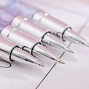 Lipstick Shape Blue Pen for Kids, Cute Gel Pen, Random colour, Pack of 2