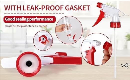 Trigger Sprayer Replacement Nozzle, Plastic Spray Bottle Head, Pack of 1