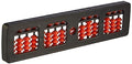 Abacus Tool for Kids, Brown, 17 Rods, Educational Mathematics Counting Skills Toy, 2-5 Years, 1 Piece