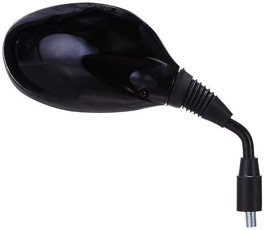 Shatterproof Glass Rear View Mirror for Hero Passion Pro, Splendor Pro, Right Hand