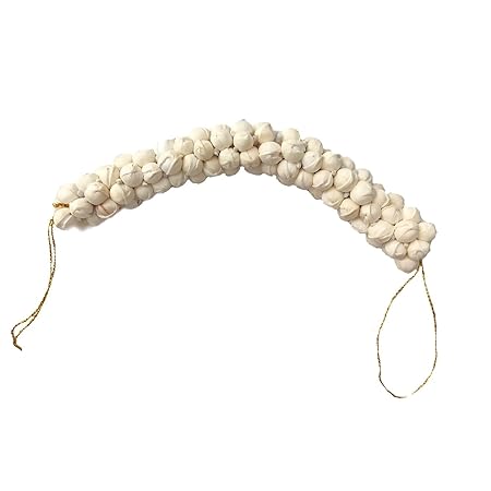 Artificial Jasmine Mogra Flower Hair Gajra Garland, White, Juda Decoration Accessory for Girls and Women, (Pack of 1).