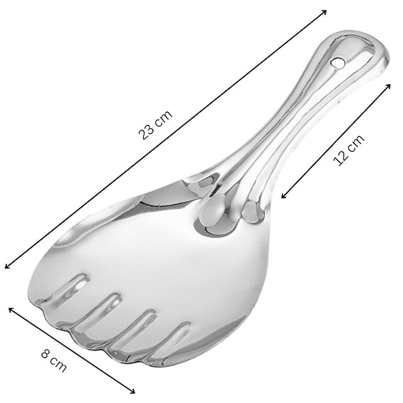 Stainless Steel Rice Spatula Server, Kitchen Utensil, Pack of 1
