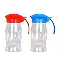 Plastic Oil Dispenser Oil Pourer with Transparent Body - 1 Litre, (Set of 2)