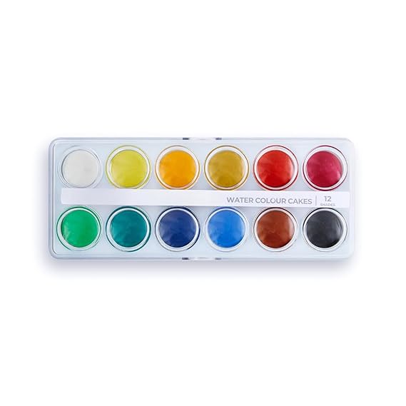 Student Water Color Cakes - 12 Shades pack of 1