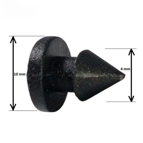 4mm Dummy Stopper for Drip Irrigation, Closing Unwanted Holes in Main Supply Pipe, Black, Manual, Pack of 20