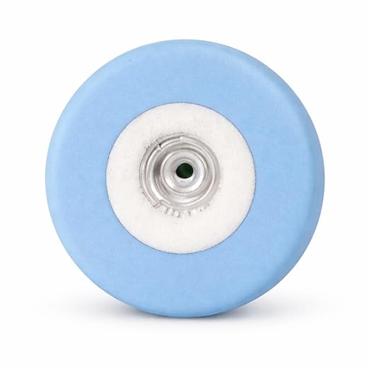 Ink Eraser for Fountain Pen and Ball-Point Pen, Natural Rubber, Circular Shape, School and Office Stationery, Pack of 2
