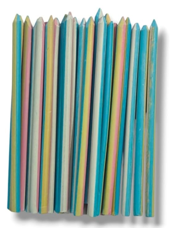 Multicolour Slate Pencil,50 PCS (PACK OF 2)