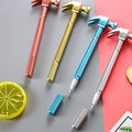 Plastic Hammer Tool Shape Gel Ink Pen, Multicolour, Pack of 2