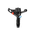 Fmstore Water Sprinkler for Agriculture and Lawns, 1/2 inch Plastic Sprinkler, Full Circle Rotation 360 Degree, 30ft Coverage pack of 1