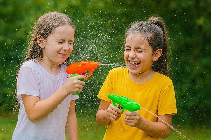 Small Size Water Toy Gun for Kids, Multicolor, Pack of 1
