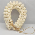 Artificial Jasmine Mogra Flower Hair Gajra Garland, White, Juda Decoration Accessory for Girls and Women, (Pack of 1).