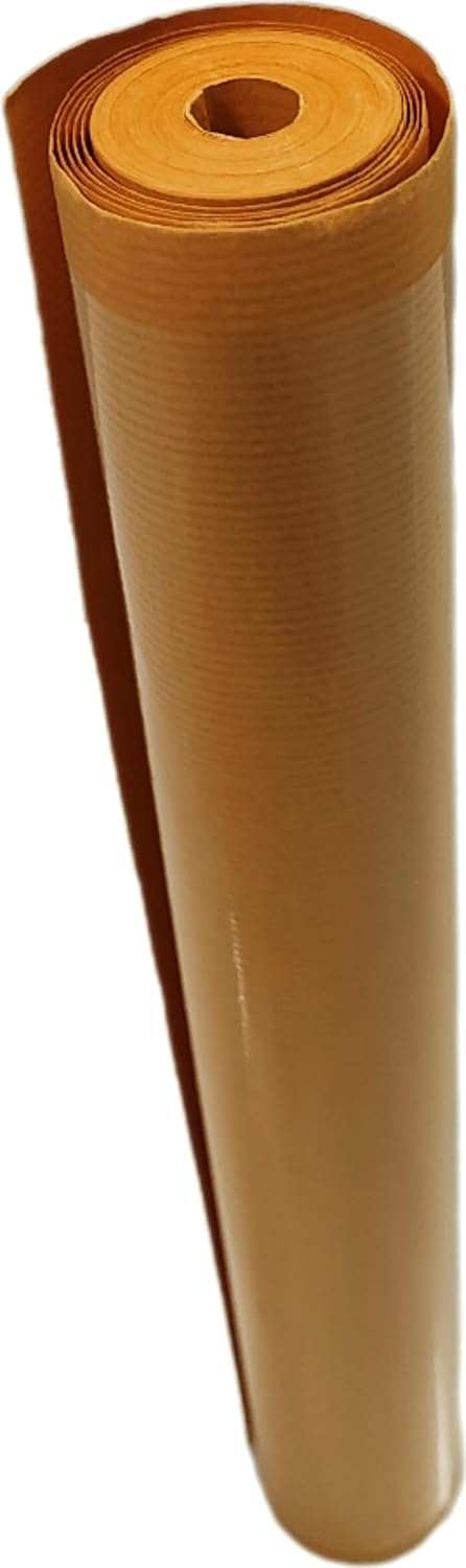 Fasmart Note Book Cover Roll, Brown Paper Sheet for School Text Book, Pack of 1 (School Stationery Essentials)