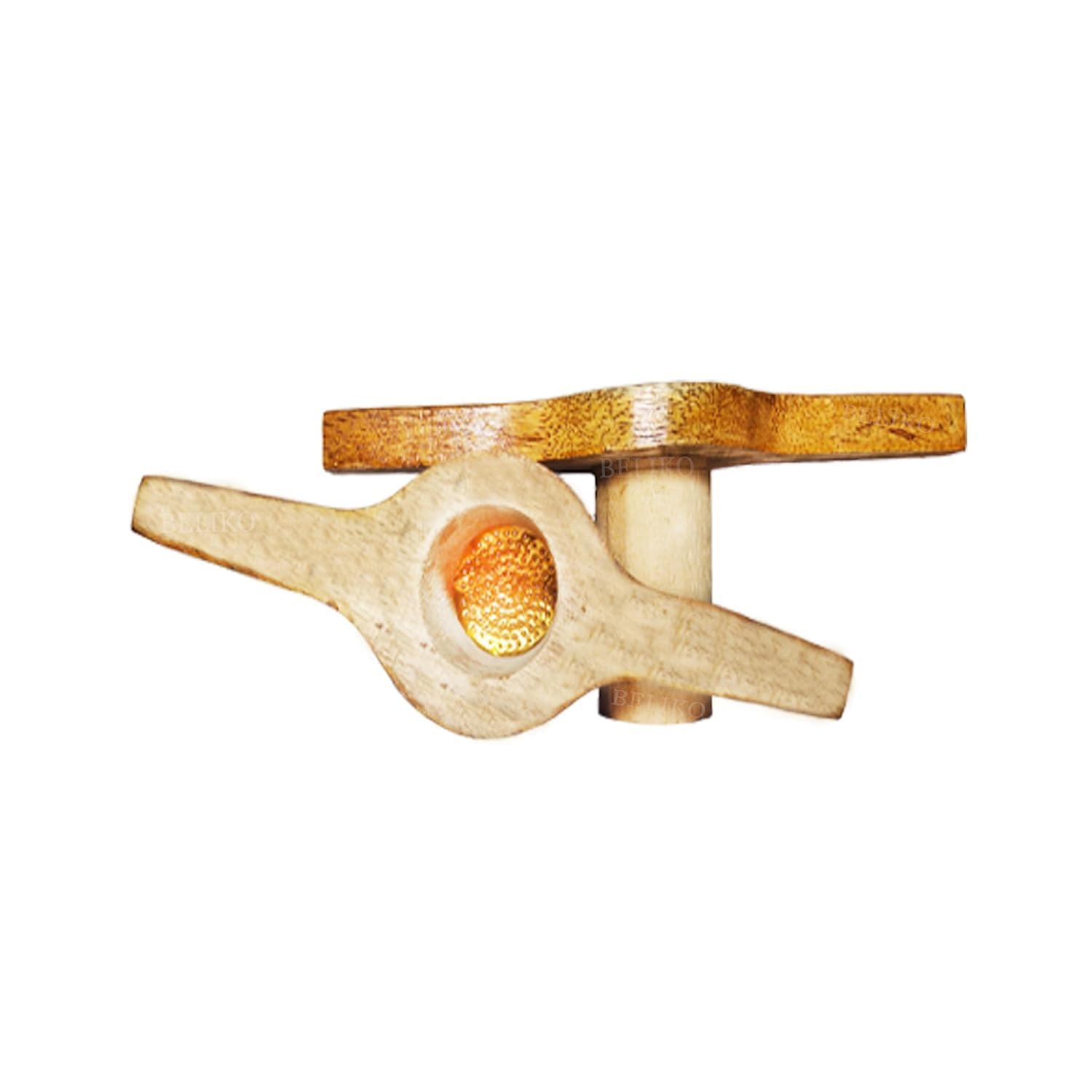 Handmade Wooden Idiyappam Maker and Chakli Press, Kitchen Press Tool