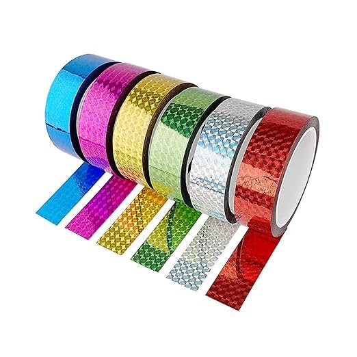 Glitter Multicolor TAPE (PACK OF 4)