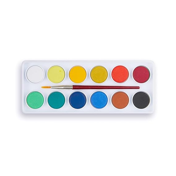 Student Water Color Cakes - 12 Shades pack of 1