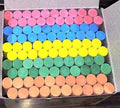 Chalks for Blackboards, Greenboard, Cement Floors, Multi Color, 25 Pieces