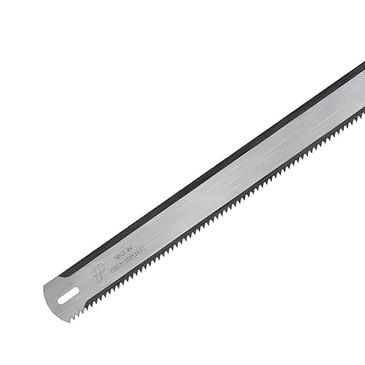 Double side Hacksaw Blades Size- 300 x 25 mm (12 X 1 inch) Durable, Precise, Long-Lasting For Clean Cuts In Metal, Wood, PVC Plastic and more, 8TPI for Wood and 24TPI (pack of 1)