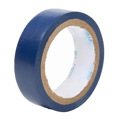 PVC Insulation Tape IT17BL - Premium Electrical Tape - Blue, 17mm x 6m, Weather Proof, Moisture & Fire Resistant, Excellent Elasticity, Durable, Good Grip and Strong Adhesion (Pack of 5)