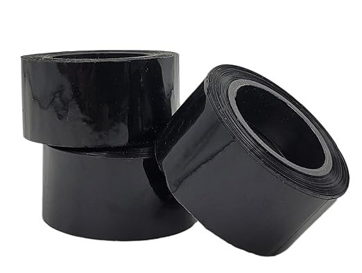 Waterproof Repair Tape for Pipe Leakage | Water Leakage Solution | Drip Irrigation Tape Water Tube Supply Pipe Line Leakage Seal Repair/Repairing Flexible Duct Tape 24 MM x 25 MTR (Black) (2)