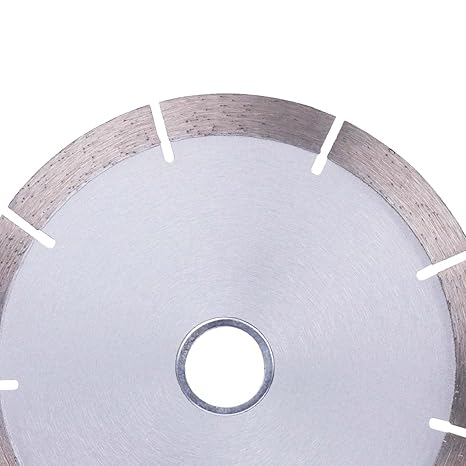 Marble Cutting Blade, 4 Inch, 110mm Diamond Wheel Cutter, Alloy Steel, Grey, Industrial Style, 10mm Thickness, 20mm Arbor Hole, Pack of 1