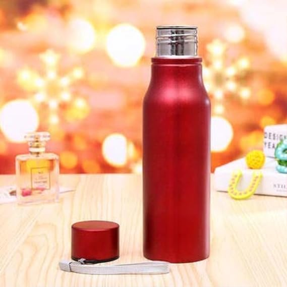 Water Bottle Stainless Steel Bottle 500 ml for School Kids, Men & Women .(multi Color Pack of 1)