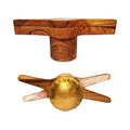 Handmade Wooden Idiyappam Maker and Chakli Press, Kitchen Press Tool