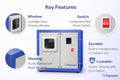 Meter Box, Electrical Housing, Pack of 1