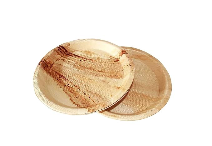 Arecanut Leaf Plates - 12" (Pack of 25)