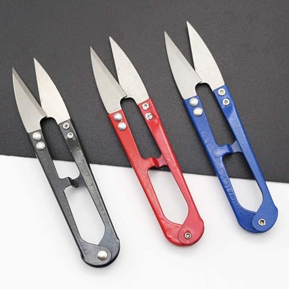Sewing Snips Thread Cutter Scissors (Multi) - Set of 3 Metal Embroidery Sewing Snips Thread Cutter Scissors
