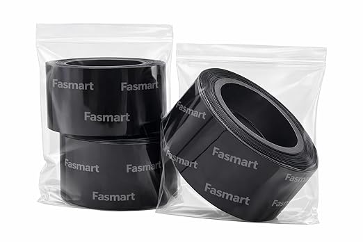 Waterproof Repair Tape for Pipe Leakage | Water Leakage Solution | Drip Irrigation Tape Water Tube Supply Pipe Line Leakage Seal Repair/Repairing Flexible Duct Tape 24 MM x 25 MTR (Black) (10)