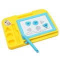 Children Magic Slate Pen Doodle Pad Erasable Drawing Easy Board with Magnetic Stamps, Pack of 1